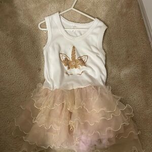 Kids unicorn dress
